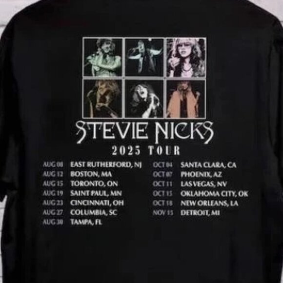 2025 Stevie Nicks Tour T-Shirt, Stevie Nicks Fan Shirt, Concert Shirt 05 - Picture 2 of 5